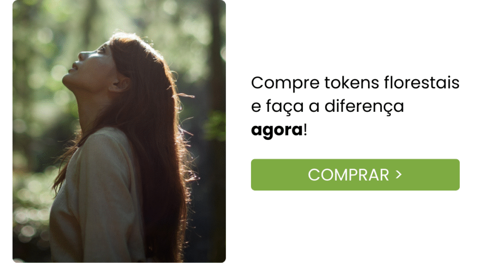 Banner convidando o usuário para comprar tokens florestais da 4rest Preservation